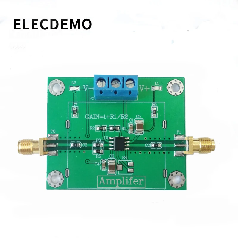 OPA353 Module High Speed Broadband Op Amps Rail-to-Rail Operational Amplifiers Voltage Amplifiers In-Phase Amplifiers