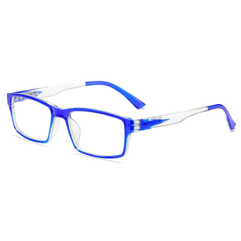 0 -0.5 -0.75 To -6.0 Blue Light Blocking Square Prescription Glasses With Degree TR90 Myopia Photochromic Eyeglasses Women Men 5