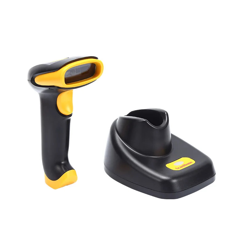 Беспроводной сканер штрих-кода kanhome 1D/2D QR PDF417 код ручной считыватель штрих-кодов пульт дистанционного управления с хранением SH-4120