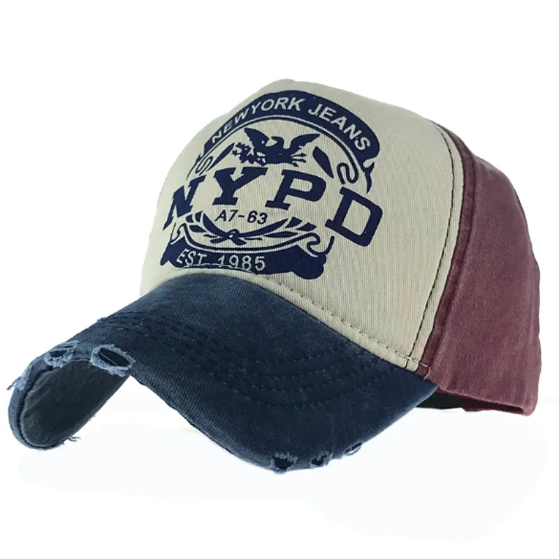 

Wholsale 100% Washed Cotton Baseball Cap Snapback Hat Hip Hop Fitted Caps For Men Women Bone Letter Casual Casquette gorra