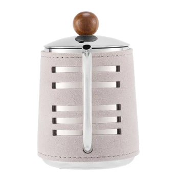 

500ML Stainless Steel Handleless Anti-Hot Coffee Pot Drip Kettle Coffee Maker with Gooseneck Spout Coffee Tea Pot