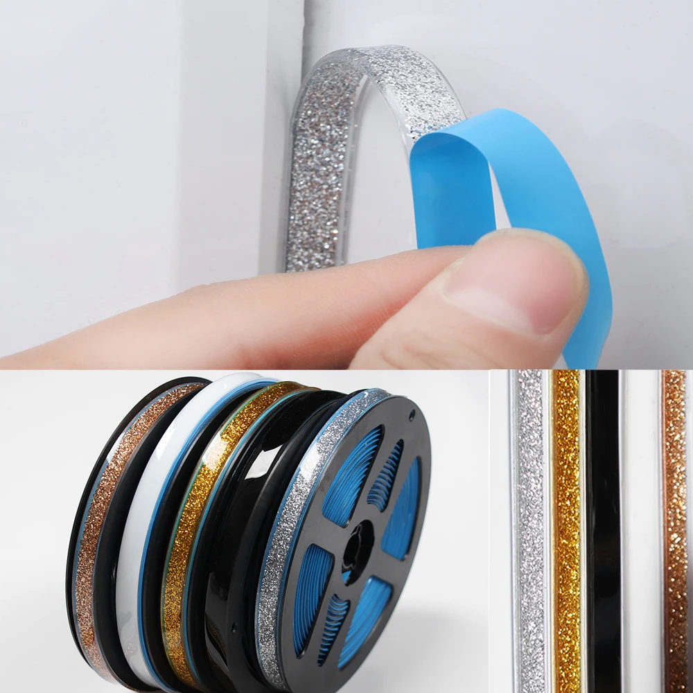 6m/Roll Self adhesive Waterproof Tape Ceramic Tile Mildewproof Gap Tape