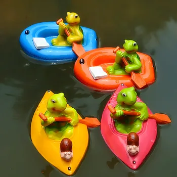 

Artificial Frog Fun Swimming Pool Decoration Foating Cafts Art Decoration Birthday Party Gift