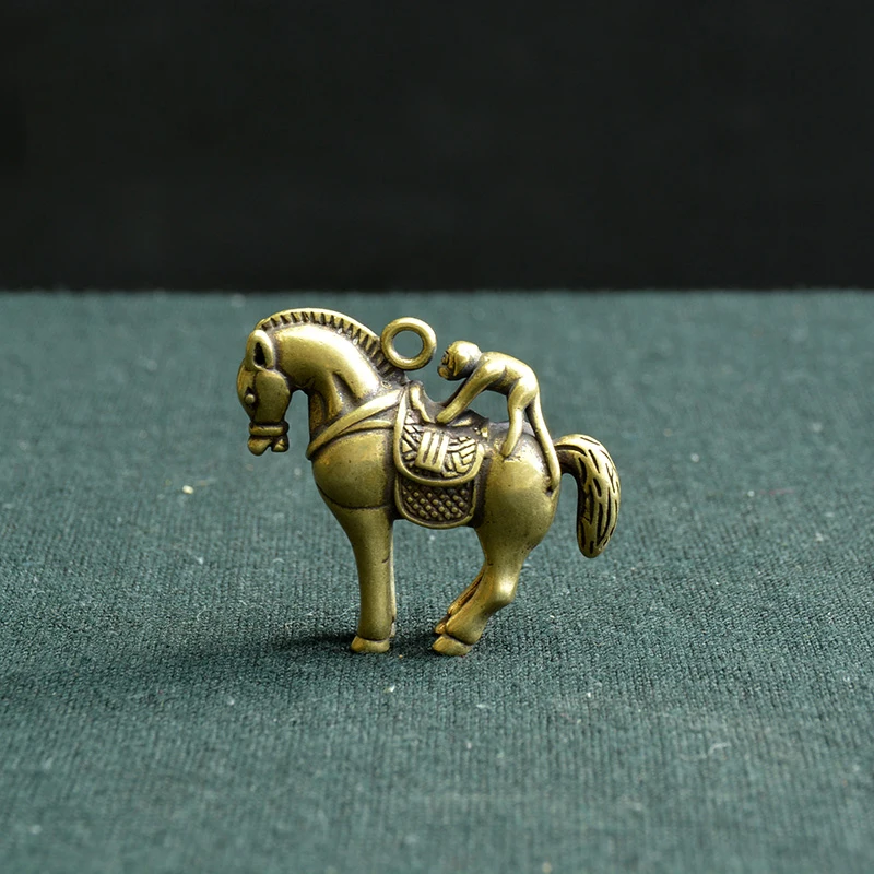 Monkey Riding Horse Ornaments (2)