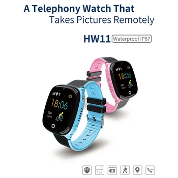 

Smart Watch Waterproof Wearable Device GPS SOS Call Kids Safe For Android Smart watch Children Family Bluetooth Pedometer