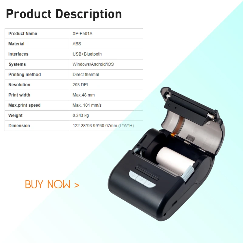 udledning twinkle Accor 2inch Label Printer 58mm Receipt Printing Laber Maker With Bluetooth For  Ios Android Windows - Printers - AliExpress