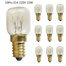

10Pcs 15W/25W E14 220V 300 Degree High Temperature Resistant Microwave/Oven Bulb