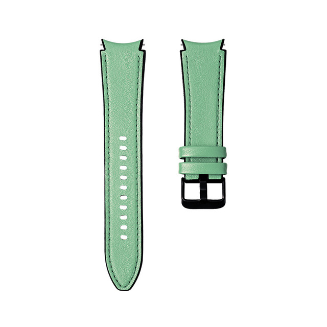 Silicone Curved end Strap For Samsung Galaxy Watch 4 Classic 46mm 42mm/Galaxy Watch4 44mm 40mm Replacement Wrist Band
