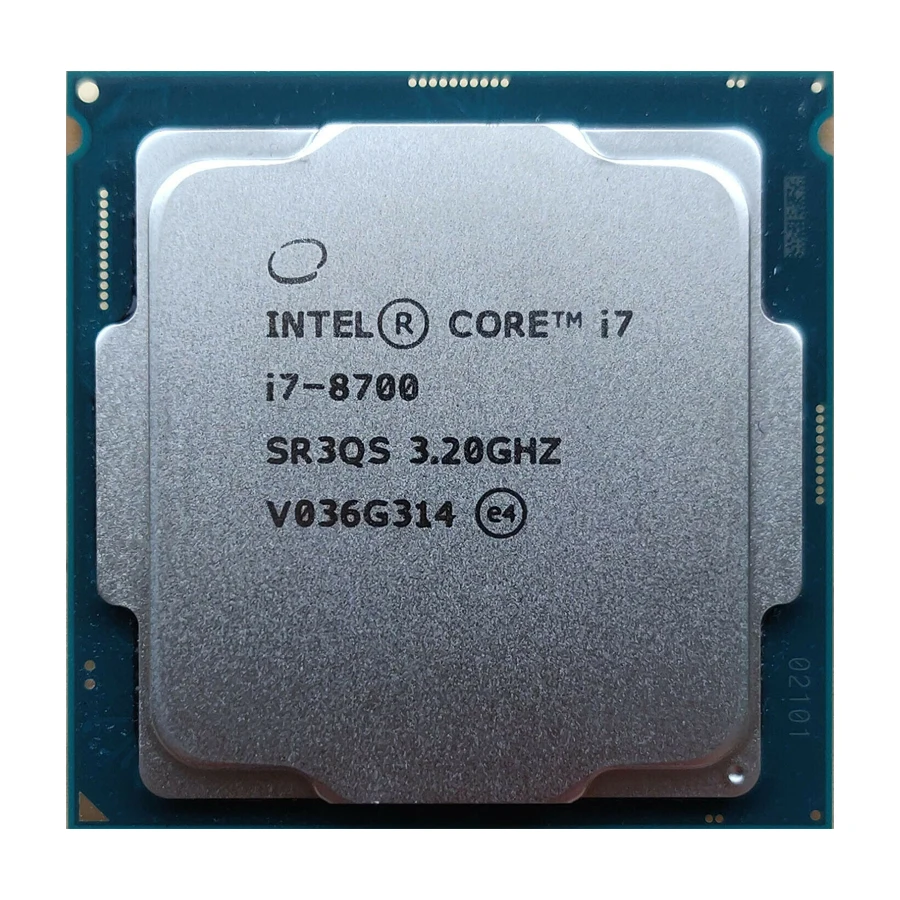 Intel Core i7 8700 3.2 GHz Six-Core Twelve-Thread CPU Processor 12M 65W LGA 1151 | Компьютеры и офис
