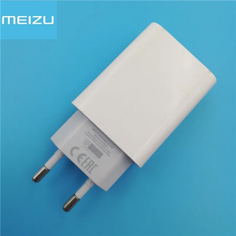 Для Meizu MX6 PRO 5 6 6S 7 Plus 15 16 M15 M16 M3X E3 QC 2,0 Быстрая зарядка для путешествий EU US адаптер питания зарядное устройство 1 м кабель usb type C