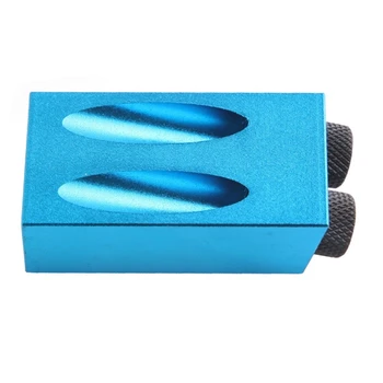 

New Oblique Hole Locator Drill Bit Set Woodworking Pockethole Jig Kit Carpentry Tool