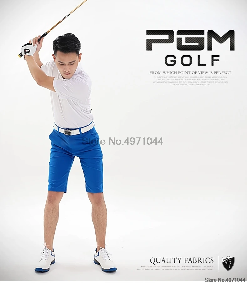 Мужские брюки для занятий гольфом от бренда Pgm, Спортивные шорты летние сухой подходят карман брюки дышащая теннис; бейсбол одежда для гольфа XXS-XXXL AA11851