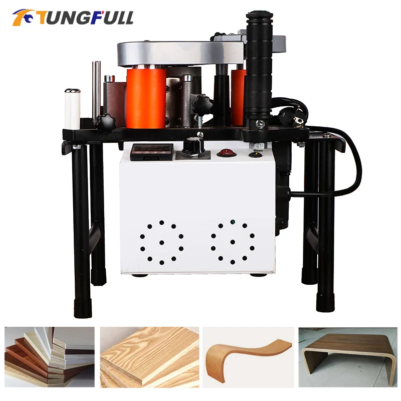 Small Manual Edge Banding Machine Gluing Portable Edge Bander