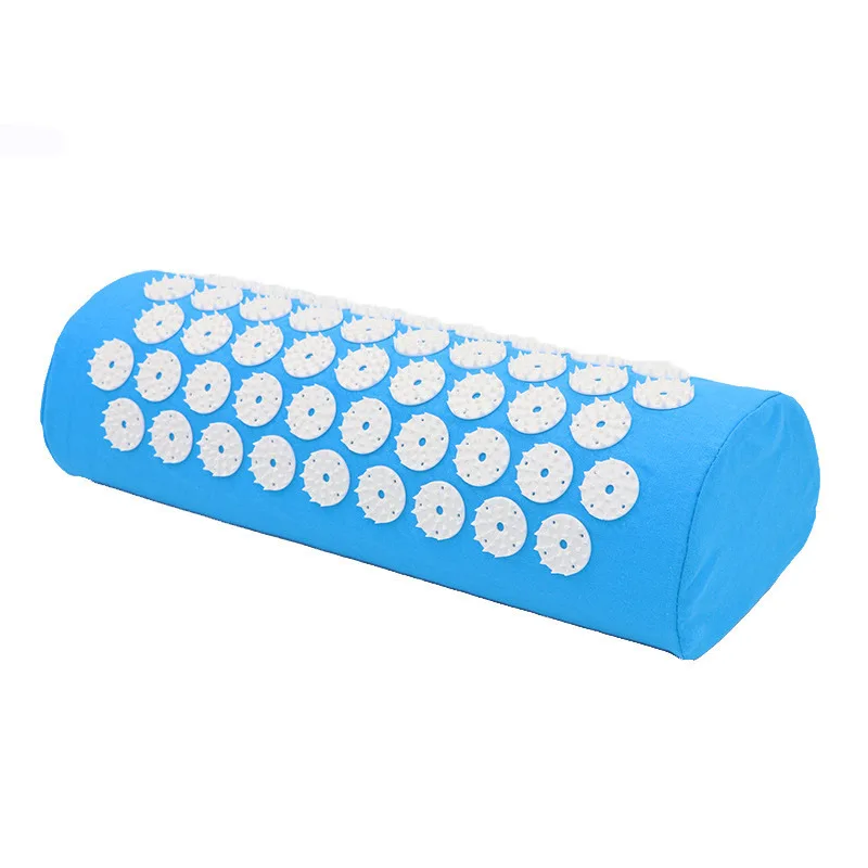 New Massager Cushion Acupuncture Sets Relieve Stress Back Pain Acupressure Mat Pillow Massage Mat Rose Spike Massage Relaxation Yoga Mat