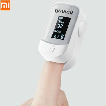 

Xiaomi Yuwell Oximeter OLED Screen Digital Fingertip Blood Oxygen Saturation Monitor High-speed Sensor Family Health Pulse Care