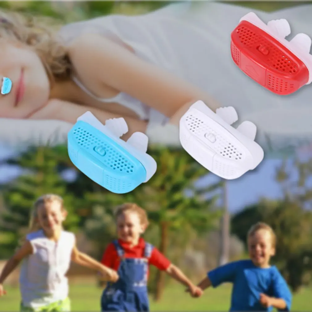 Battery Stopper Nasal Snoring Stopper Silicone Stopper Exhalation Stopper Smart Breathing Stopper No Battery 3