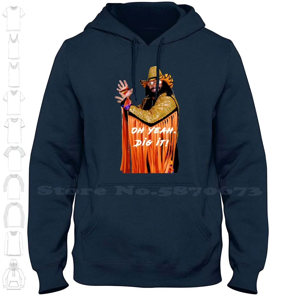 

Long Sleeve Hoodie Sweatshirt Macho