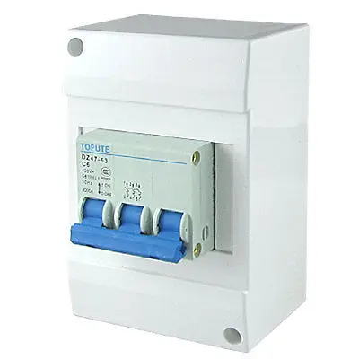 AC 400V 3000A емкость 3 полюса перегруженный автоматический выключатель C6