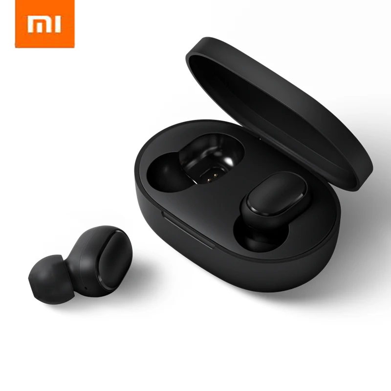 

TWS bluetooth Earphone BT5.0 DSP Noise Cancelling Auto Pairing Bilateral Stereo Earbus In-Ear Headset for xiaomi