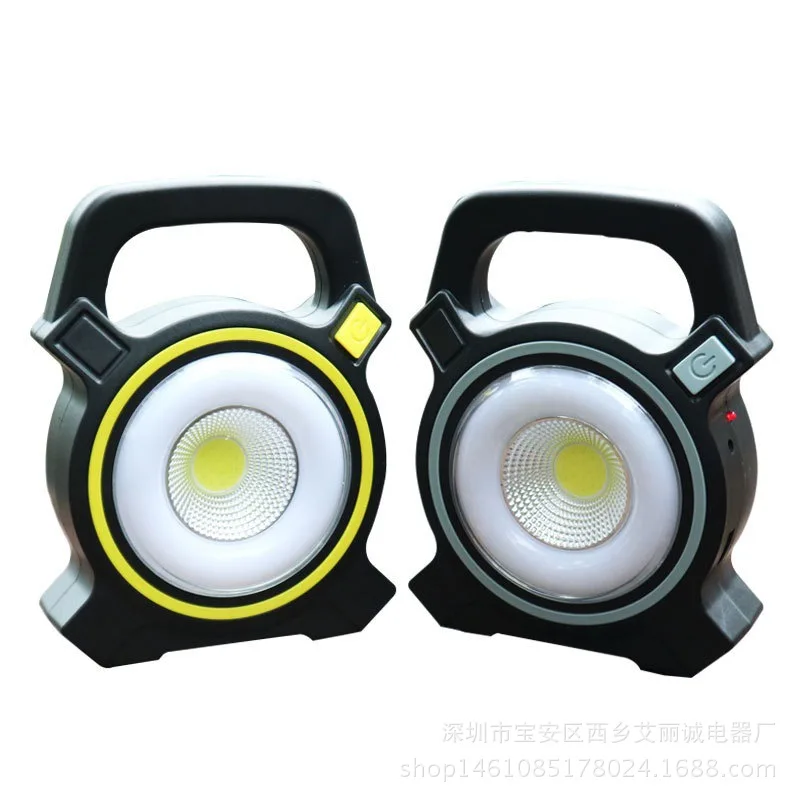 

Solar Camping Buckle Cob Glare Hand Tent Light 300 Lumens Rechargeable Emergency Light