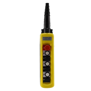 

XAC-6913 2 Speed Control Hoist Crane 6 Suspension Control Station with Emergency Stop Function