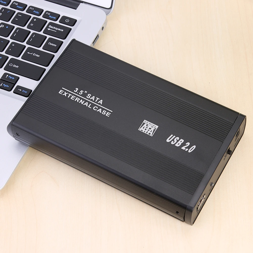 external hard drive case ssd enclosure external hard drive box hard disk case hard drive enclosure hdd case enclosure 2.5/3.5 inch USB 3.0 to SATA Port SSD Hard Drive Enclosure 480Mbps USB 2.0 HDD Case External Solid State Hard Disk Box