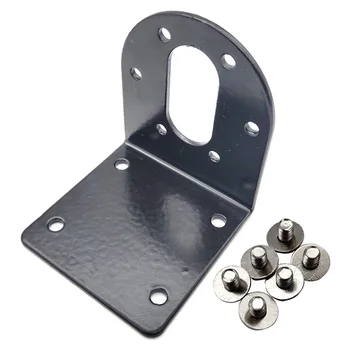 

Electric DC Motor Metal Mounting Bracket Fixed Bracket Use For DC Geared Motor 37MM Diameter Gearbox Model Toy Car Accessories