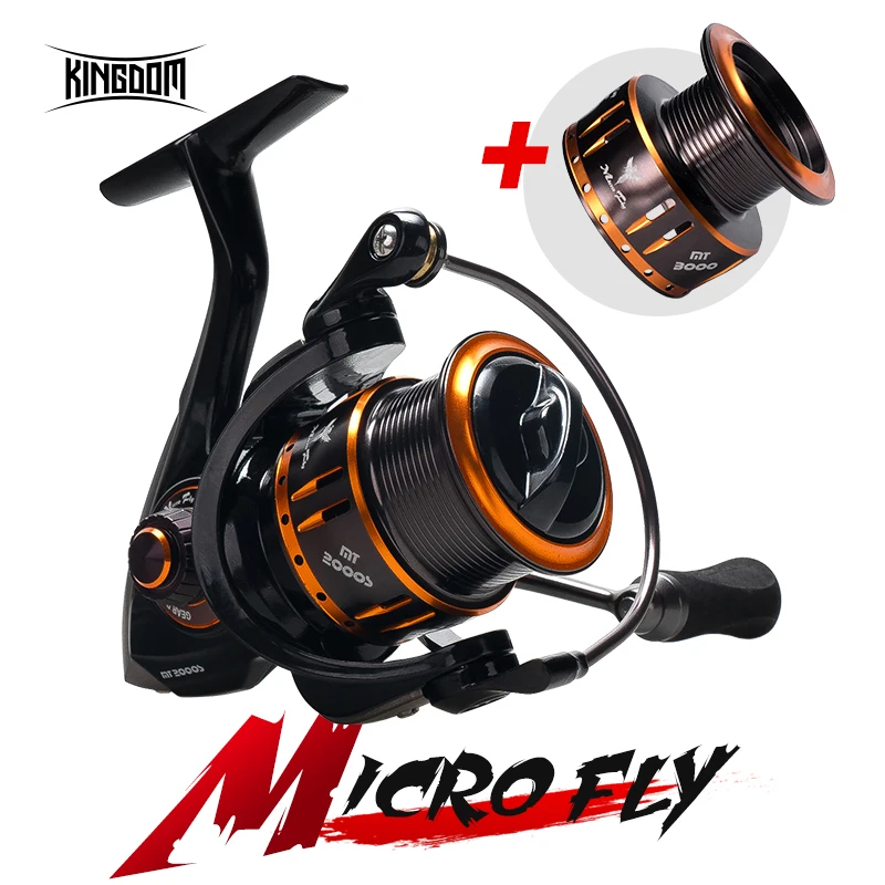 Kingdom Micro Fly Spinning Fishing Reel