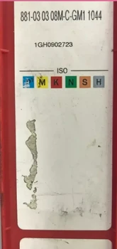 

10PCS CARBIDE INSERT 881-030308M-C-GM1 1044