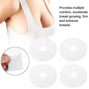 

4pcs Breast Lift Patch Chest Enhancer Paste Body Shaper Women Breast Collagen Firming Moisturizing Anti-Sagging Pad Breast Mask