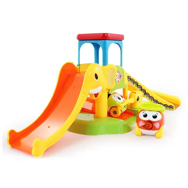 

Toddler Car Toys for 1 2 3 years Old Boys , Elephant Parking lot Assembly Toy