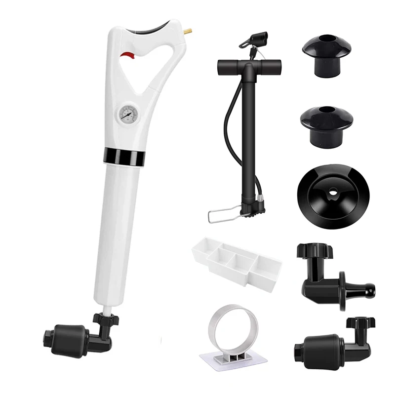 Air Power Drain Blaster Gun Toilet Pump High Pressure Pressure