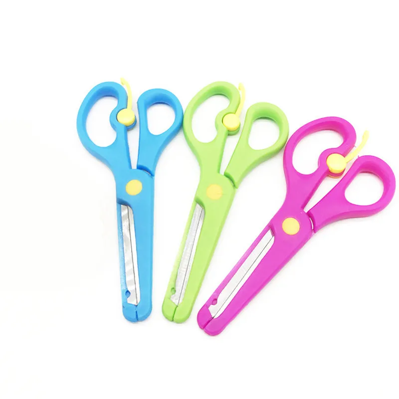 Студенческие пластиковые ножницы ручной работы крестиком DIY ремесло домашнее