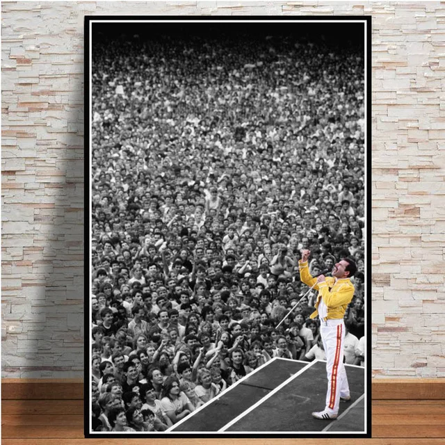 Freddie Mercury богемный рок музыка звезда плакаты и принты на холсте живопись