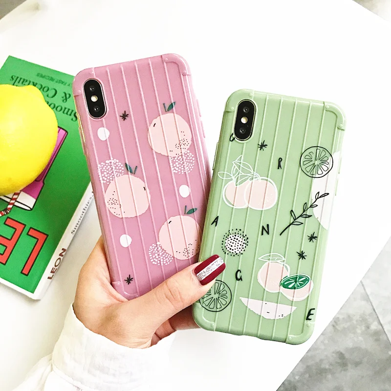Чехол Lovebay для телефона iPhone 6 6s 7 8 Plus X XR XS Max милый мультяшный оранжевый текст