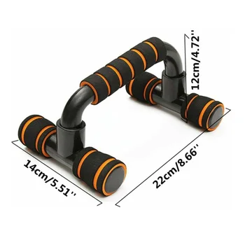 

Men Women Muscle Push-up Stands Pushups Bars Handles Aid Equipment Workout Fine Workmanship Not Easily Deformed