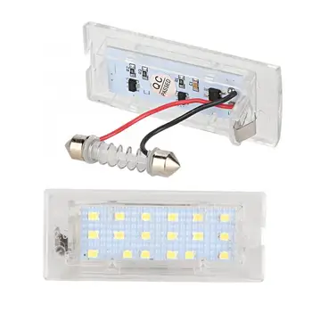 

LED License Number Plate Signal Light Auto Accessory Part Fit for 6Series E63 E63N E64N License Plate Light LED License Bulb