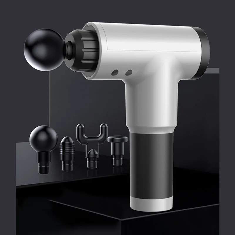 

Tissue Massage Gun Electronic Muscle Massager Muscle after Train Exercising Deep Tissue Relaxation Slimming Shaping Pain Relief