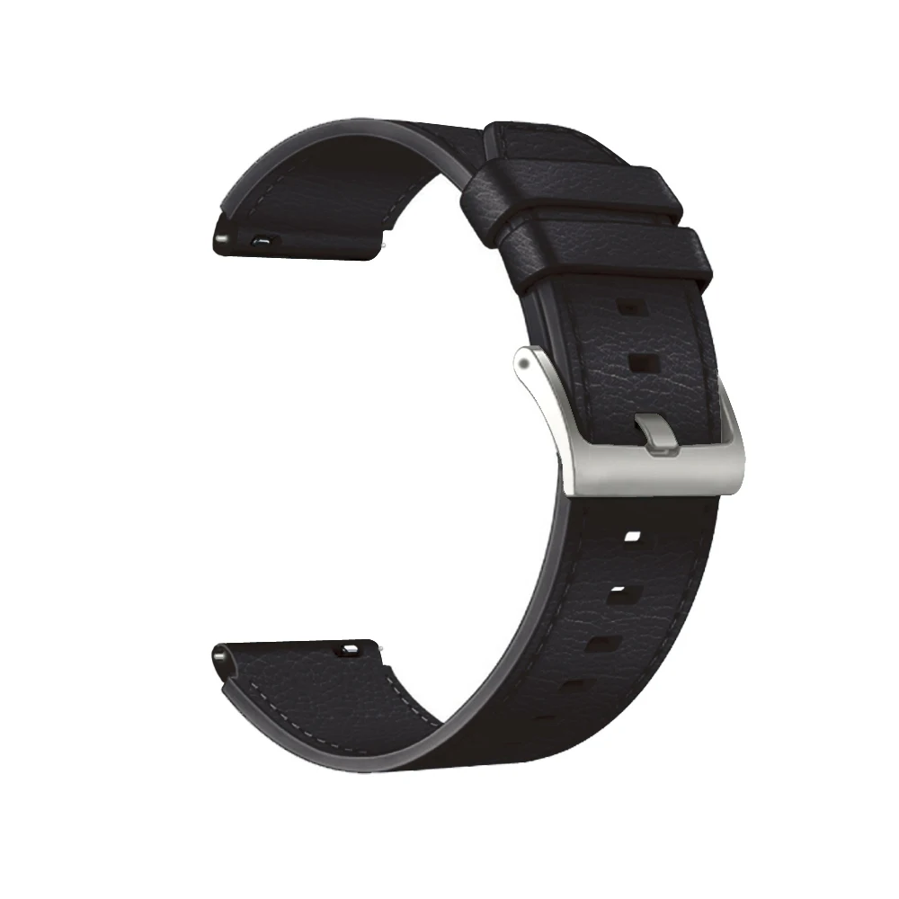 Premium Leather Replacement Wristband for Huawei Watches - Elegant Strap with Adjustable Fit