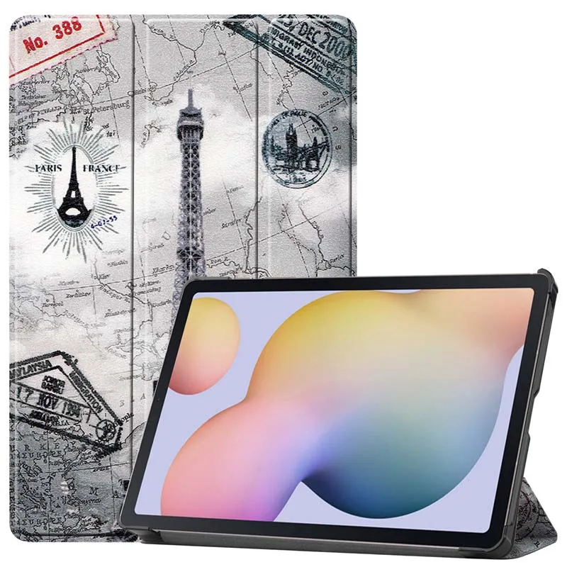 

Leather Case Painted Pattern Tablet Case Fold Stand Back Case For Samsung Galaxy tab S7 11Inch 2020 T870 T875 Fundas Case KS0754