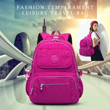 

Original Casual Mochila Mujer Escolar Feminina Backpack School Bag For Teenager Girl Nylon Waterproof Backpacks Female