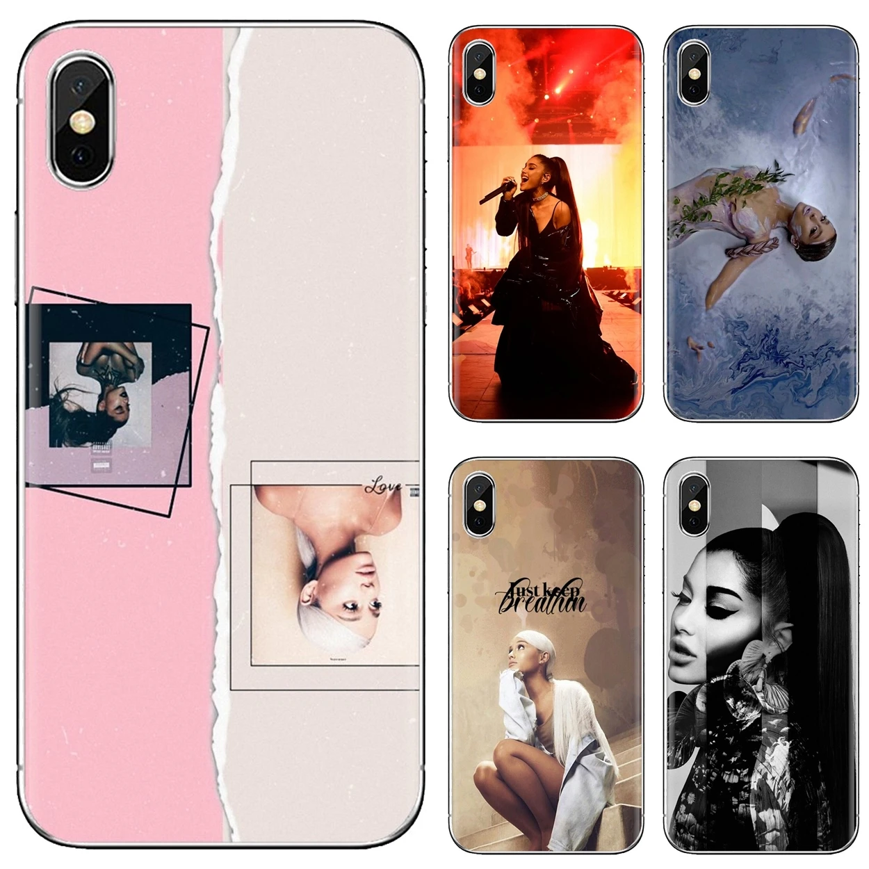 Мягкий чехол Ariana Grande God Is A Woman для Motorola Moto G G2 G3 X4 E4 E5 G5 G5S G6 Z Z2 Z3 C Play Plus | Мобильные