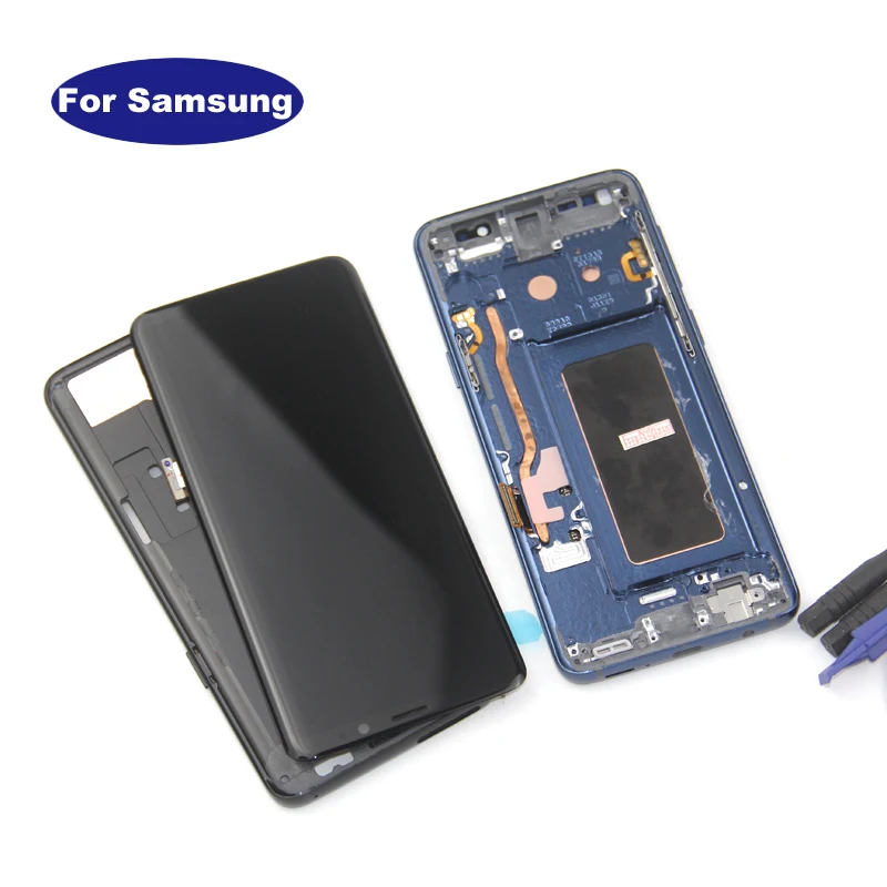 

AMOLED Replacement for SAMSUNG Galaxy S9 S9+LCD Touch Screen Digitizer with Frame G960 G965 display
