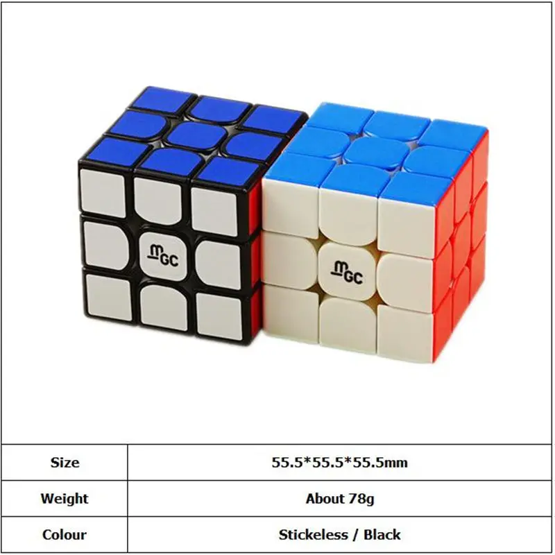 YJ MGC V2 M 3x3x3 Магнитный магический куб версия 2 Yongjun MGC V2 2*2 скоростной куб для тренировки мозга игрушки для детей