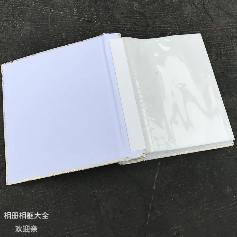 Leather-like Insert 6 Inch 100 Photo Album 6 Inch Plastic Family Photo Album Scrapbook Paper Wedding Memory Book DIY Craft Album