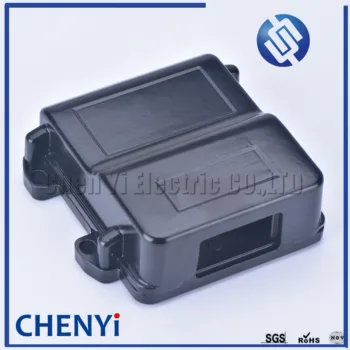 

24p black ECU SET generator controller 24pin Aluminum box for 24p male female FCI connector without connectors HCCPHPE24BKA90F