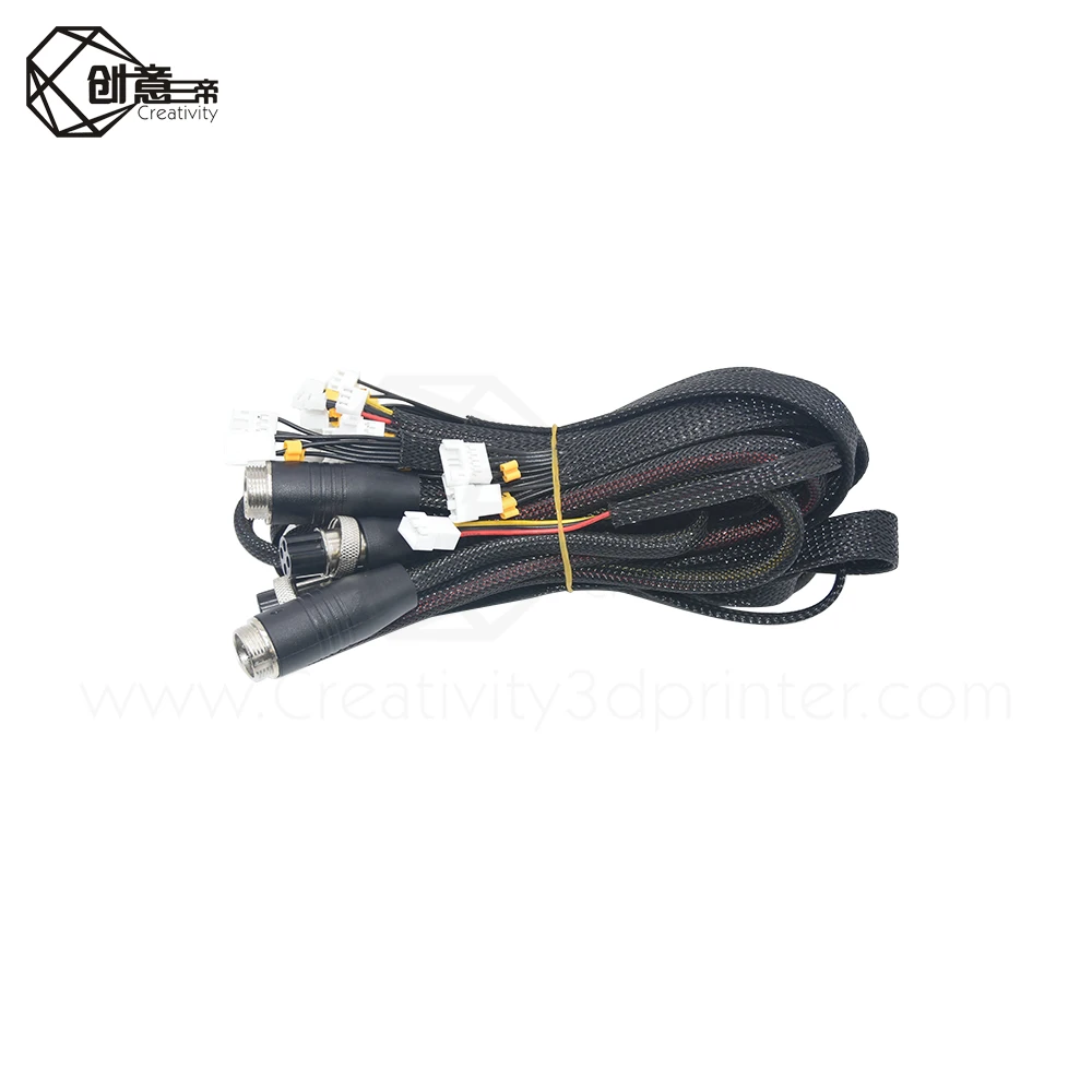 

Newest Upgrade Cable 3D Printer Parts Extension Cable Kit for CR-10-10S/S4/S5 Creality 3D Printer Accessories Part