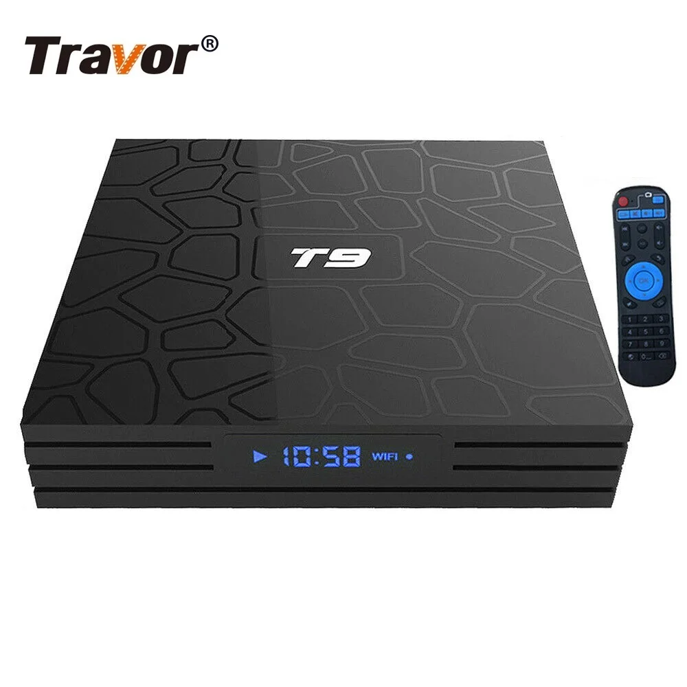 ТВ приставка T9 на Android 9 0 4 + 64 ГБ 4K USB 3 0|ТВ-приставки и медиаплееры| |