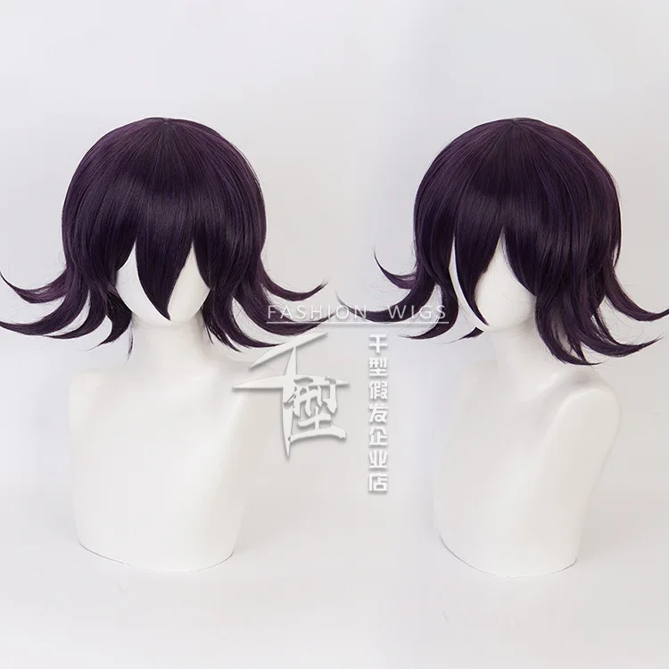 Cosplay&ware Danganronpa V3 Killing Harmony Ouma Kokichi Wig Cosplay Costume Dangan Ronpa Synthetic Hair Short Halloween Party Wigs & Cap -Zentai shop online H6d6aa832a3634e34b9a0cbbe42461523F.jpg