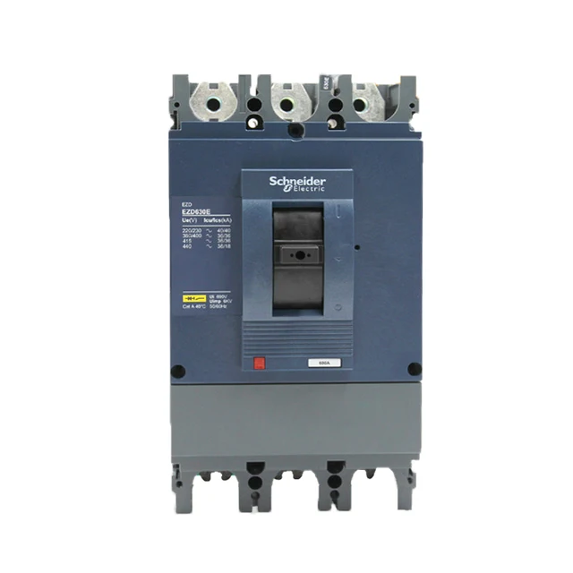 $US $916.35 Leakage protection molded case circuit breaker air switch EZD-630M 4P 630A fixed type 380 /400VAC 50KA